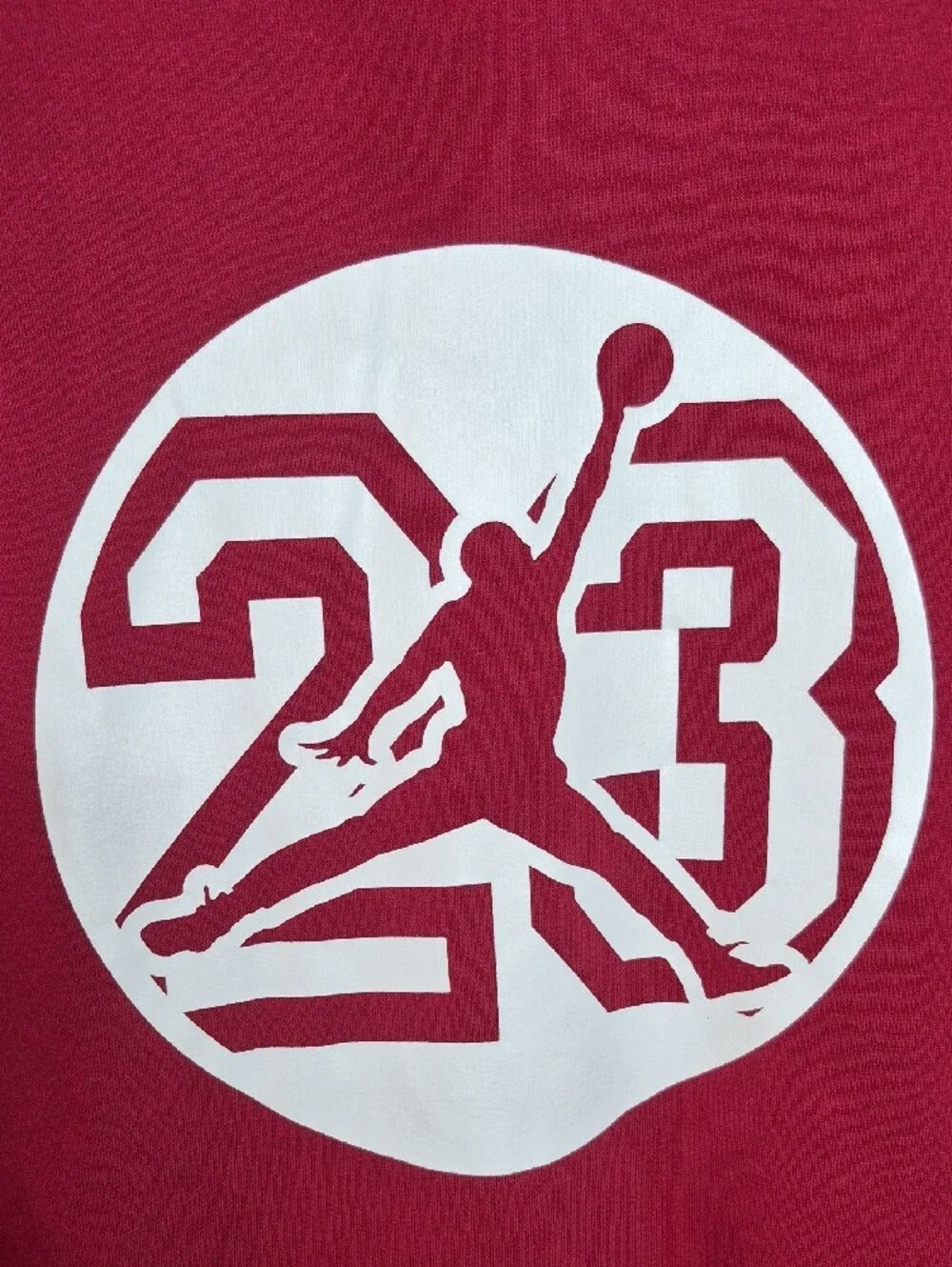 Vintage Nike Jordan Brand 23 Jumpman Crewneck Sweatshirt XL Red